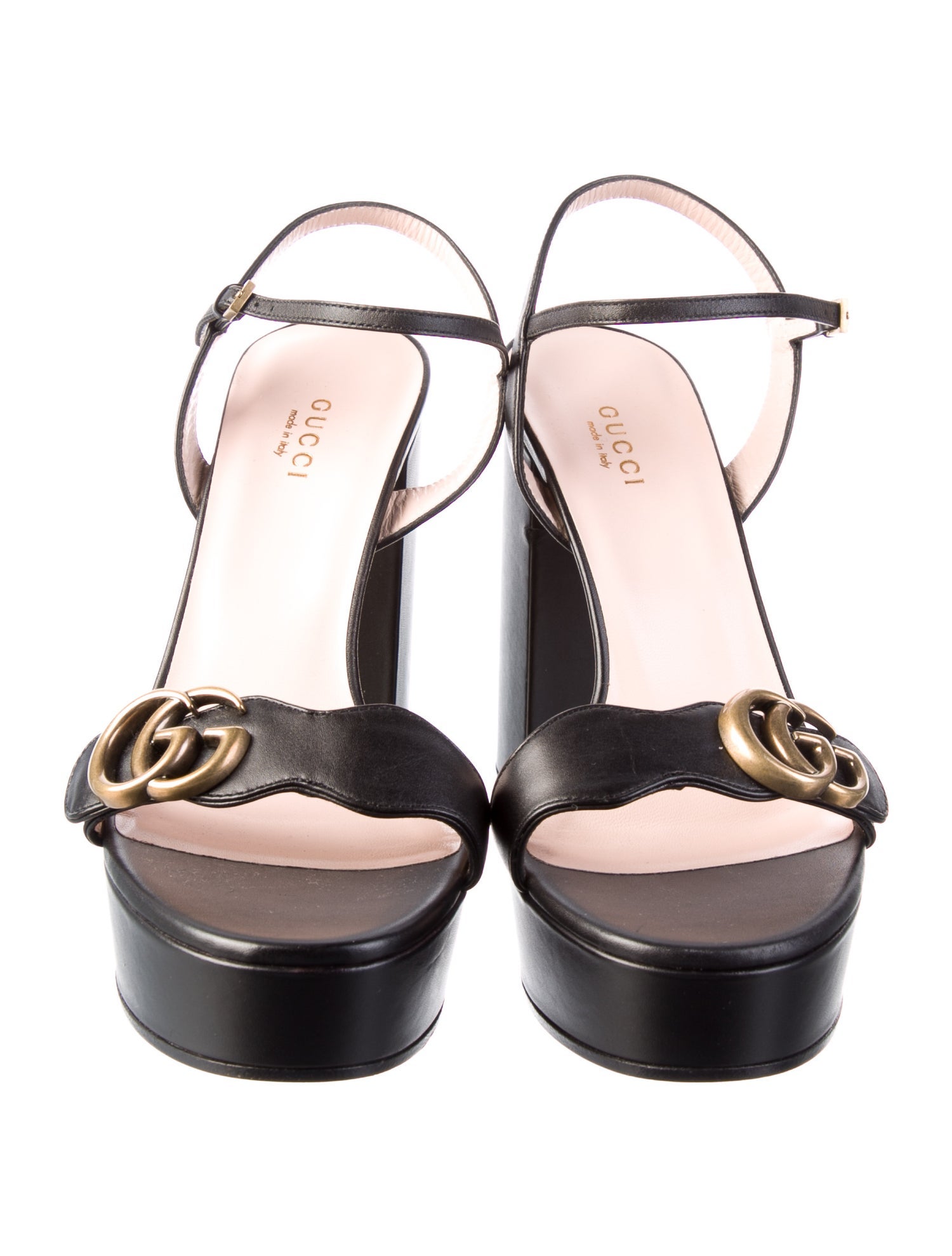 Gucci Leather Sandals